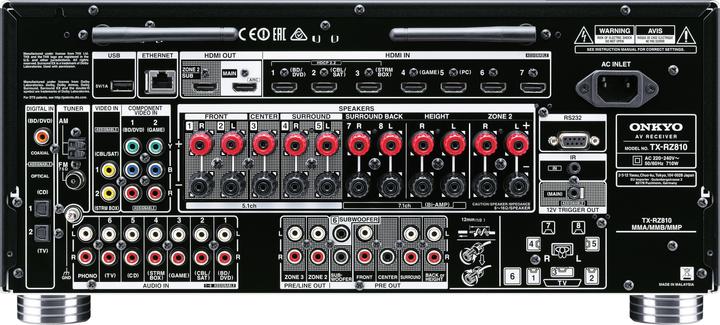 Produktbild Onkyo Tx-Rz810 (7.2 Kanal, FM)
