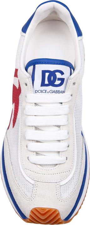 Produktbild Dolce & Gabbana cushion sneakers in mixed materials white and red color (42)