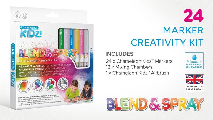 Immagine prodotto Chameleon Set di miscela e spray per aerografo (Multicolore, 24 x)