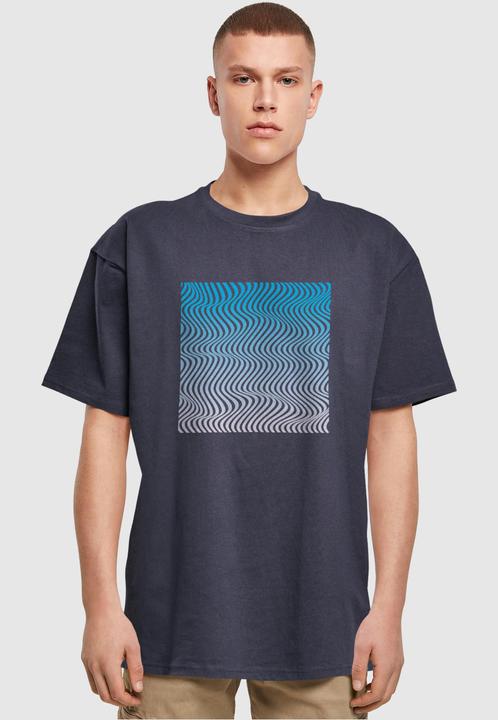 Image du produit Merchcode Summer - Tee surdimensionné lourd à motif ondulé - 116819 (XXL)