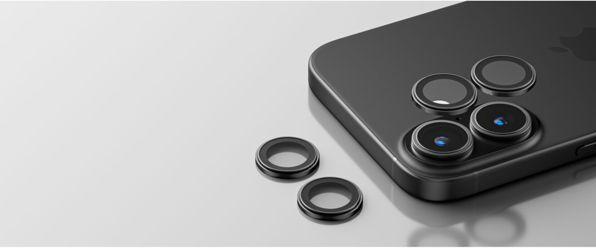 Image du produit Belkin 1x2 Kameralinsenschutz TempGlass iPhone 16/16 Plus (2 pièce(s), Apple iPhone 16)