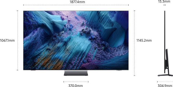 Produktbild Samsung QE85QN990F (85", QN990F, NeoQLED, Mini-LED, 8K, 2025)