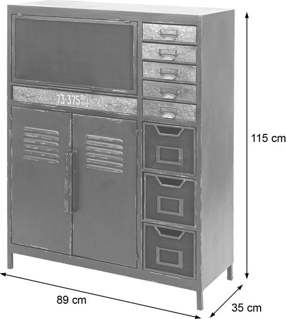 Immagine prodotto Jamb Armadietto dello speziale (89 x 35 x 115 cm)