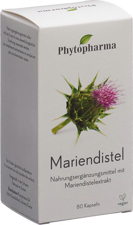 Phytopharma Mariendistel (80 Stück, Kapseln, 78 g)