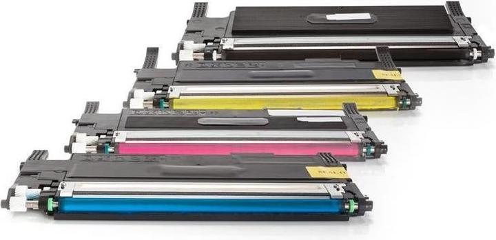 Actual product image Hermex Compatible Samsung CLX-3175N toner cartridges (M, FC, C, Y)