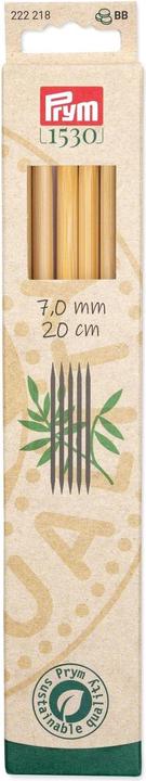 Image du produit Prym Aiguilles à tricoter BAMBUS 7.00 mm, 20 cm