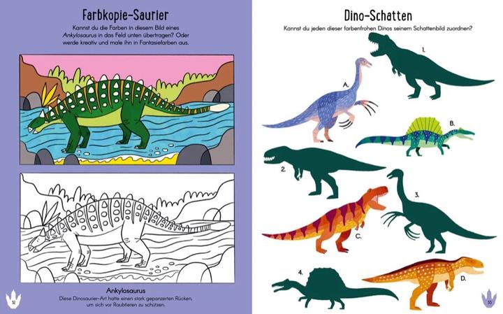 Actual product image My dinosaur games fun (German, Jonny Leighton)
