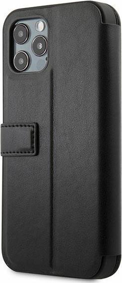 Immagine prodotto BMW BookCase Carbon Contrast per Apple iPhone 12 Pro Max - nero (Apple iPhone 12 Pro Max)