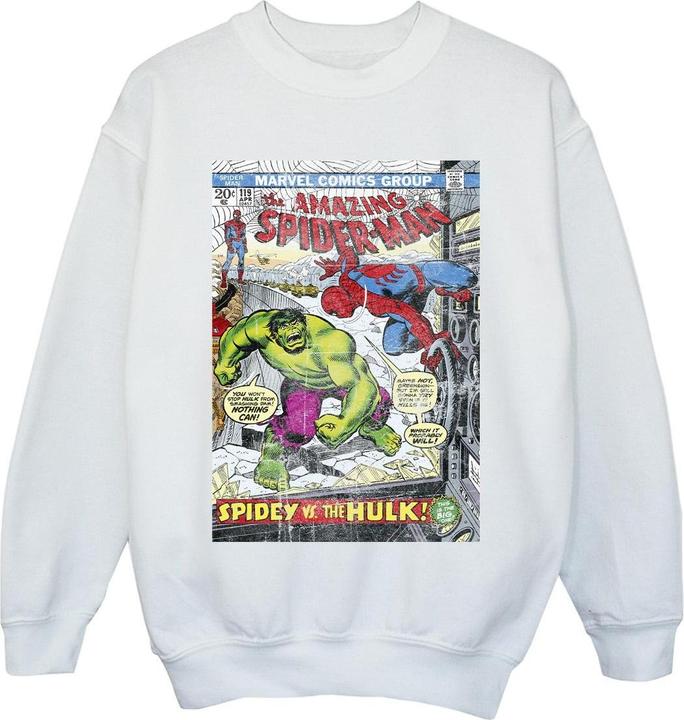 SpiderMan VS Hulk Cover Sweatshirt Mädchen