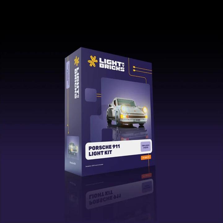 Image du produit Light my bricks LMB 2.0 Kit d'éclairage à LED pour LEGO 10295 Porsche 911