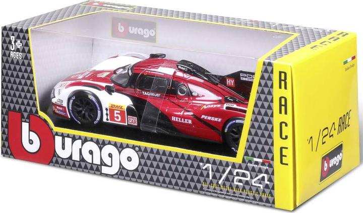Immagine prodotto Bburago Modellino di Porsche 963 LeMans '23 #5 in scala 1:24