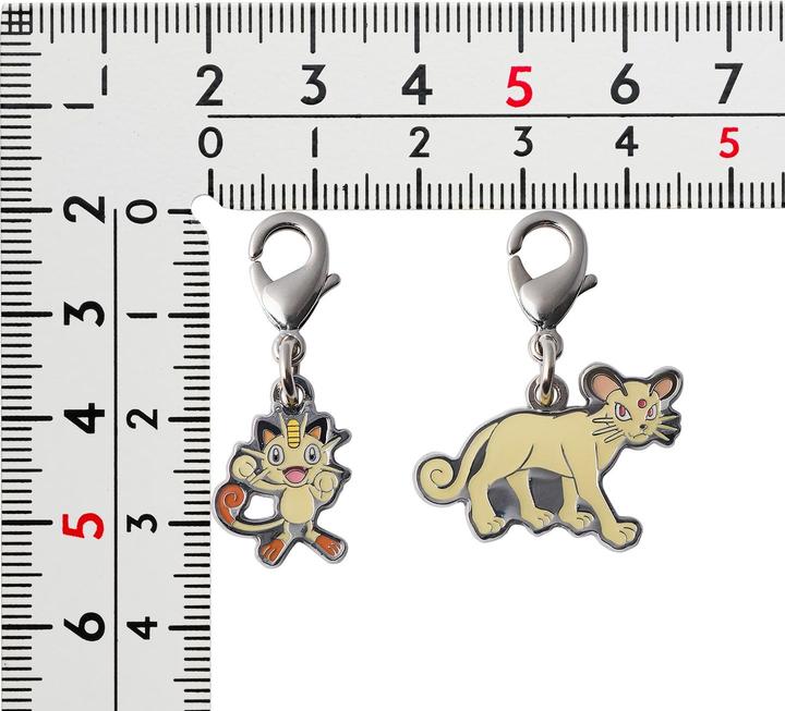 Produktbild Pokémon Pokemon Center - Meowth & Persian Schlüsselanhänger - 2 Stück