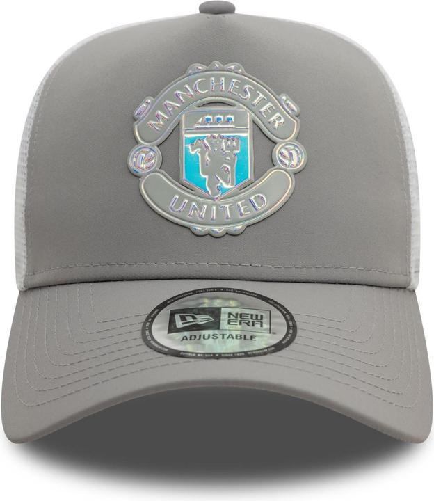 Actual product image New Era Adjustable Trucker Cap IRIDESCENT Manchester United