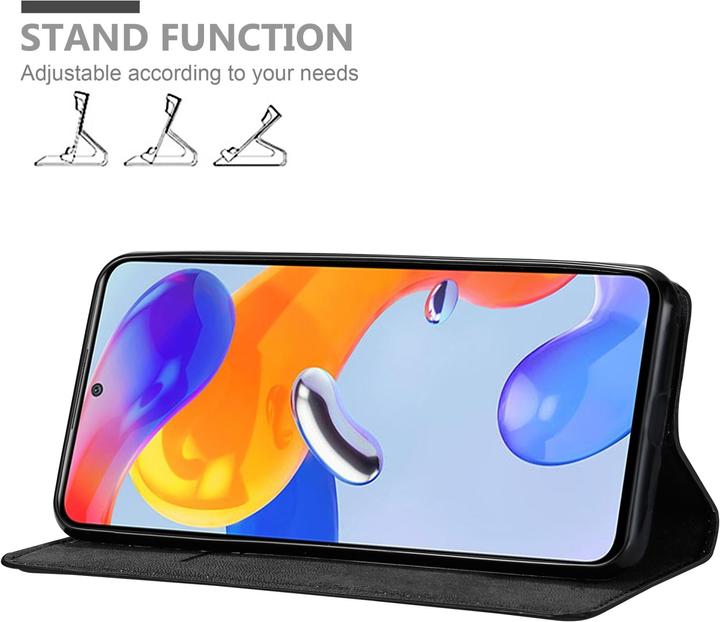 Produktbild Cadorabo Hülle für Xiaomi RedMi NOTE 11 PRO 4G / 5G im Book Invis. Magnet Style (Xiaomi Redmi Note 11 Pro 5G, Xiaomi Redmi Note 11 Pro)