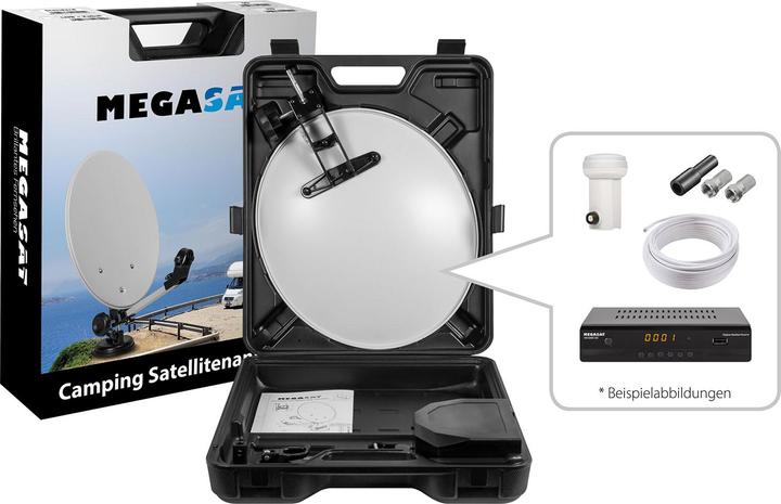 Image du produit Megasat Mallette de camping HD6000 (Antenne parabolique, DVB-S / -S2)