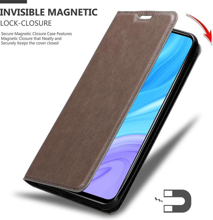 Productafbeelding Cadorabo Boek Onzichtbare Magneethoes (Huawei P Smart Pro)