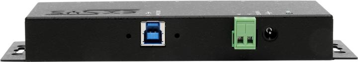 Actual product image Exsys USB 3.2 HUB 7-Port external incl.power supply. incl.power supply 12V/3A and USB cable (USB-B, 7 Ports)