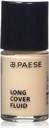 Paese PAESE Long Cover Fluid podkład kryjący o przedłużonej twałości 0,5 Kość Słoniowa 30ml (0.5 Kość Słoniowa)