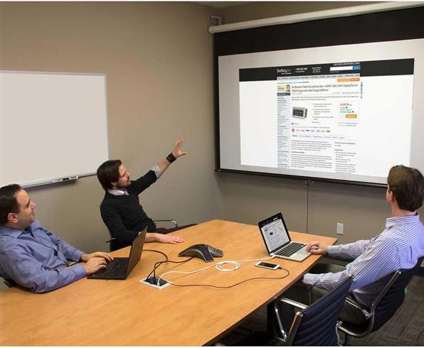 Produktbild StarTech Conference Table Connect Box (Analog -> Digital, Digital -> Digital)