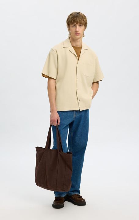 Immagine prodotto Selected Homme Camicia a maniche corte con struttura Waffle (XL)