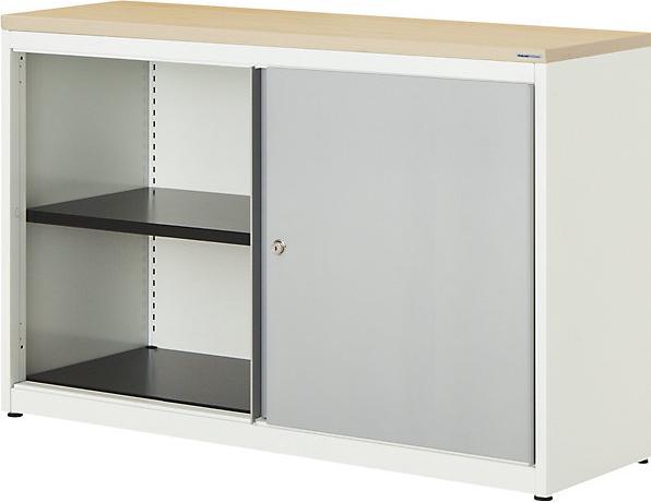 Actual product image Mauser Sliding door cabinet (120 x 43.5 x 83 cm)
