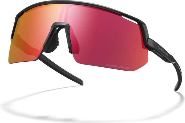 Image du produit Shimano Lunettes unisexes Technium L-RD (Noir mat, ridescape rd)