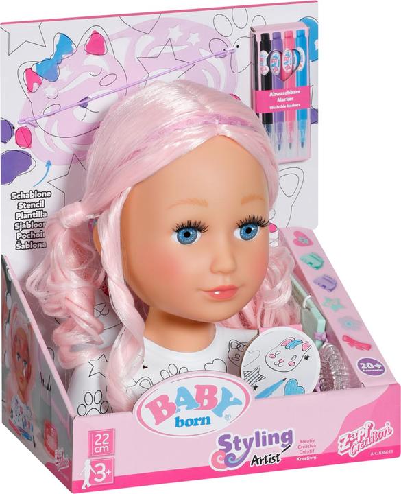 Image du produit Zapf Creation Tête de coiffure