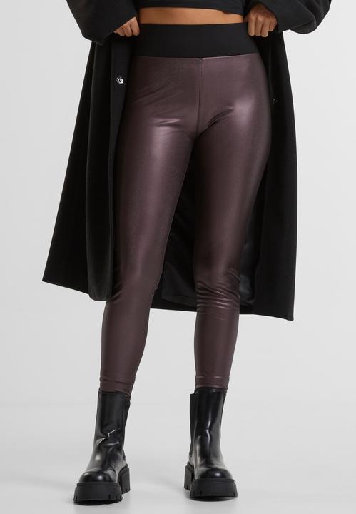 Produktbild Urban Classics Ladies Synthetic Leather High Waist Leggings (4XL)