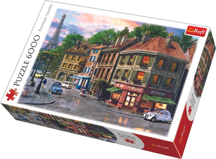 Actual product image Trefl Paris street view (6000 pieces)