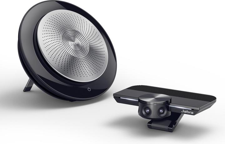 Actual product image Jabra PanaCast Meet Anywhere (Speak 750 UC, 1 m long USB-A to -C cable, travel pouch)