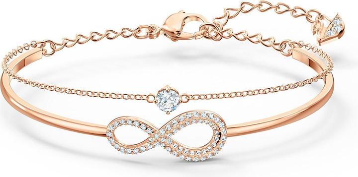 Swarovski Infinity Armreif (Metall)