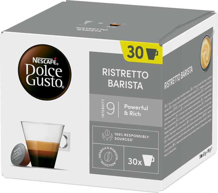 Image du produit Nescafé Dolce Gusto Capsules de café Dolce Gusto Ristretto Barista 30 pièces (30 x Port.)