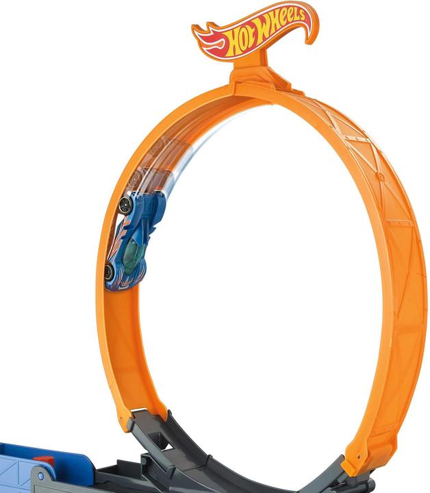 Produktbild Hot Wheels Stunt N Go Transporter & Trackset