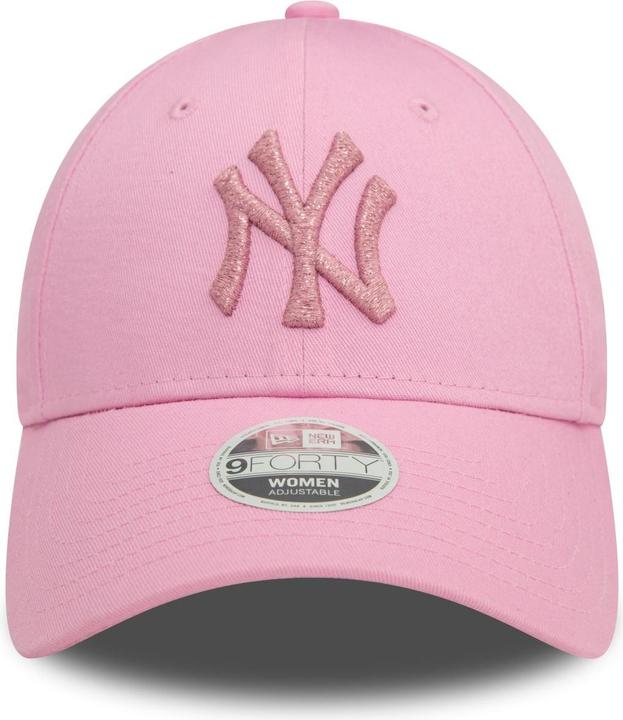 Produktbild New Era 9Forty Damen Cap - METALLIC New York Yankees pink