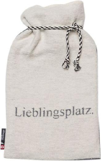 Produktbild David Fussenegger Fussenegger Wärmflasche "Lieblingsplatz" 2 Liter, mit Kordel rohweiss (2 l)
