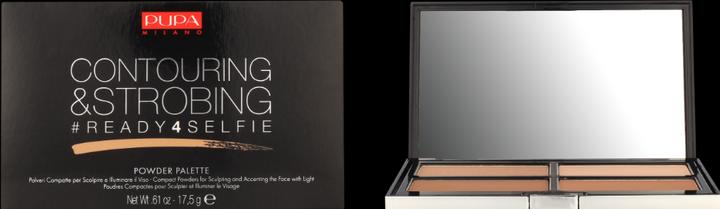 Produktbild Pupa Milano Contouring & Strobing Palette Ready 4 Selfie Medium Skin (#002 Medium Skin)