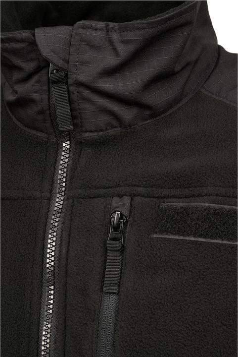 Actual product image Brandit Fleece ripstop outdoor jacket size XXL colour black (XXL)