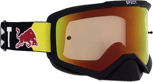 Red Bull Spect EVAN MX-Brille schwarz-Glas rot versp. 002 uni (Schwarz-Glas rot versp. 002 uni)