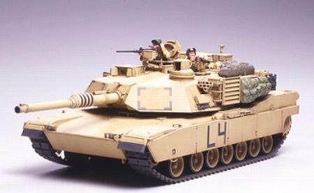 Actual product image Tamiya M1A2 Abrams 120mm Gun Battle Tank