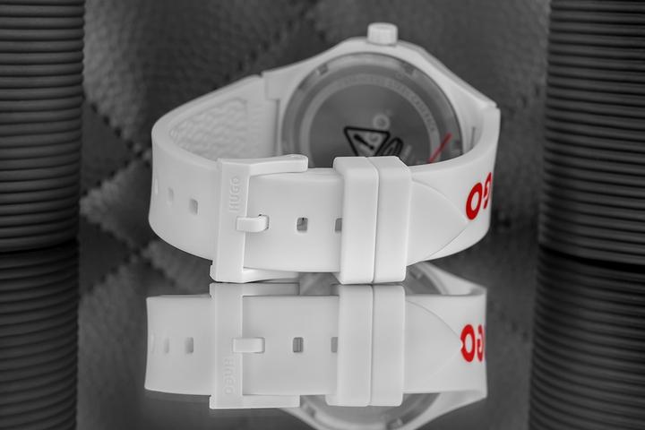 Produktbild Hugo Boss Hugo Lit For Him Herrenuhr Weiss 1530345 + BOX