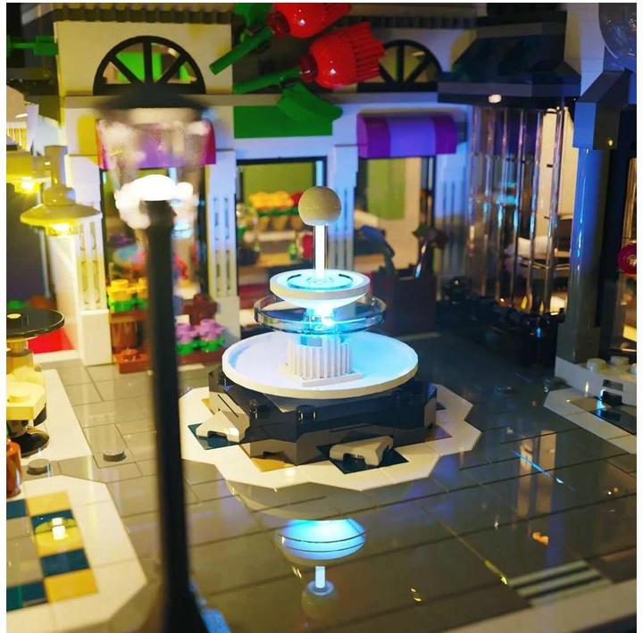 Actual product image Light my bricks LMB 2.0 LEGO® 10255# Assembly Square Light Kit