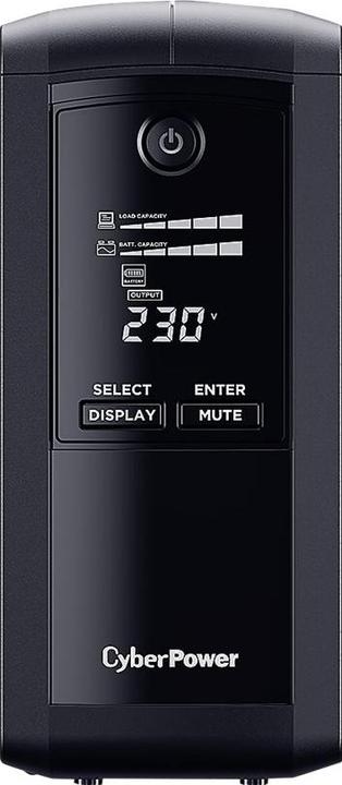 Actual product image Cyberpower Value Pro VP1000EILCD (1000 VA, 550 W, Line-interactive UPS)