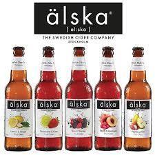 Produktbild Älska NORDIC BERRY Cider Kiste 12 x 500 ml / 4 % Schweden (12 x 50 cl)
