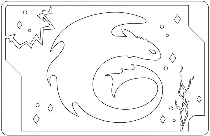 Actual product image Dragons - The nine worlds: Adventurous colouring fun