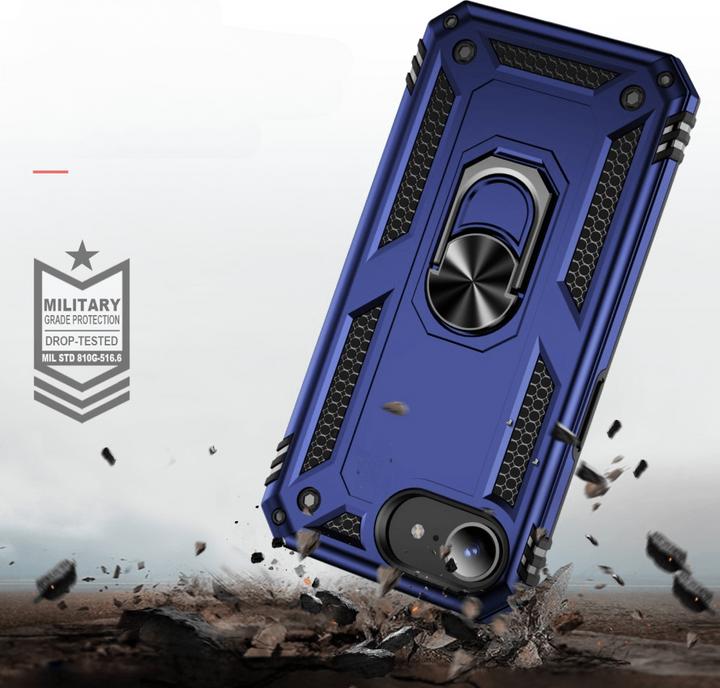 Actual product image Cover-Discount iPhone 16e - Robustes Back Cover mit Kickstand (Apple iPhone 16e)