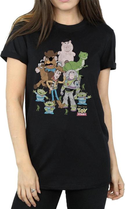Toy Story Gruppe Baumwolle Boyfriend TShirt