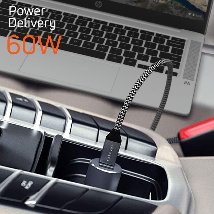Actual product image Satechi USB Dual Car Charger V2