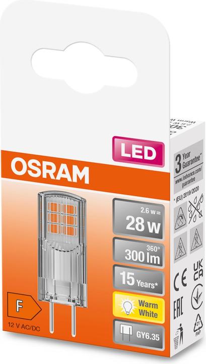 Produktbild Osram Led Pin (GY6.35, 2.60 W, 300 lm, 1 x, F)