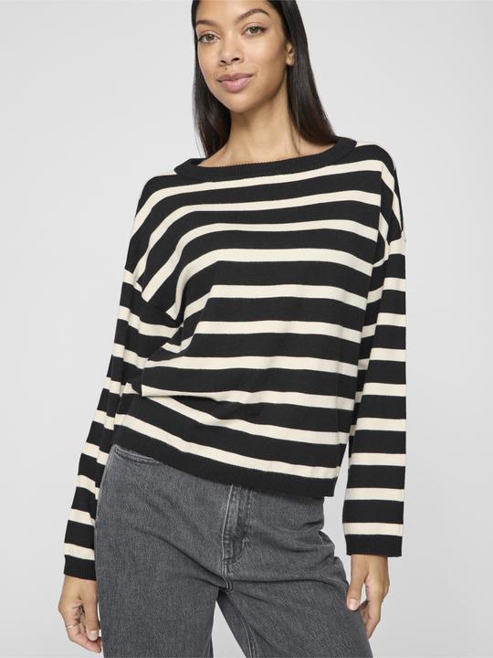 Actual product image Vila U-boat neck knitted jumper (XL)