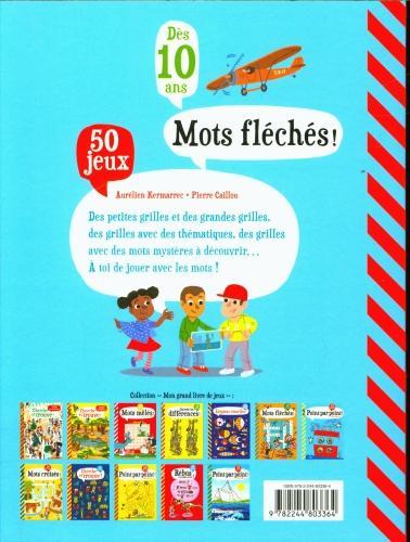 Immagine prodotto Mots fléchés! : 50 jeux, dès 10 ans (Francese, Kermarrec Aurélien, 2022)